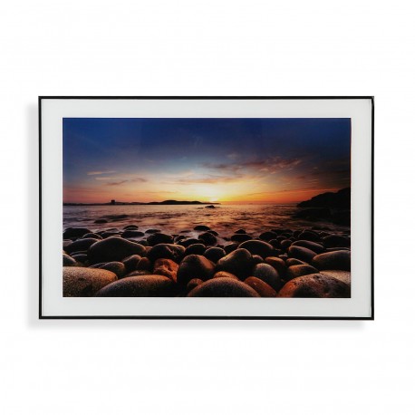 QUADRO CRISTALLO TRAMONTO