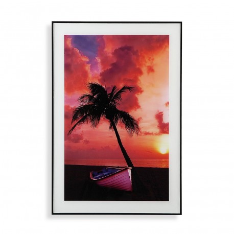 QUADRO CRISTALLO PALMA