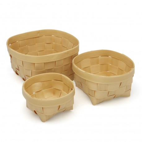 SET 3 CESTE ROTONDE