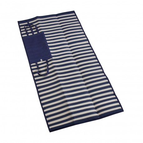 ALFOMBRA PICNIC BLUE STRIPES