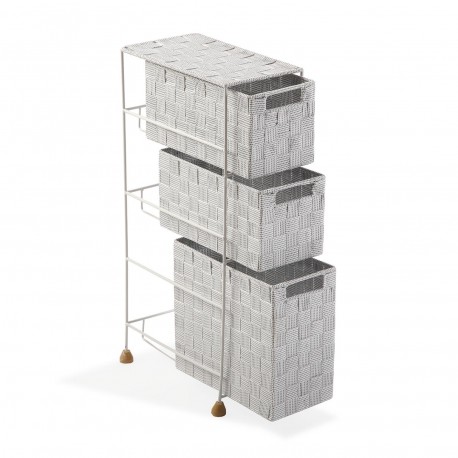 MOBILE BAGNO 3 CASSETTI BIANCO