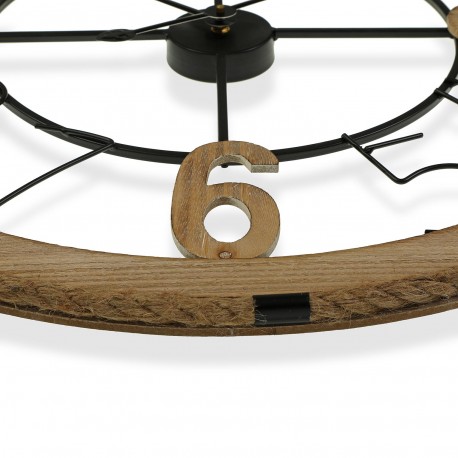 OROLOGIO PARETE IN LEGNO 70CM