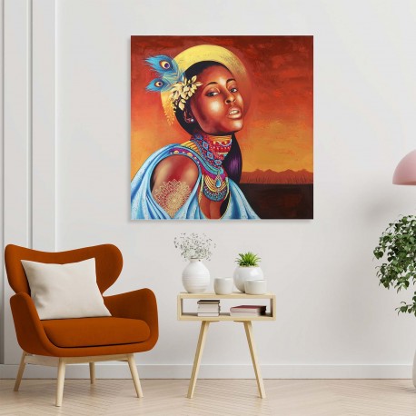 QUADRO DONNA ETNICA 1