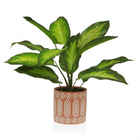 PIANTA IN POT DI CARTA MACHÉ