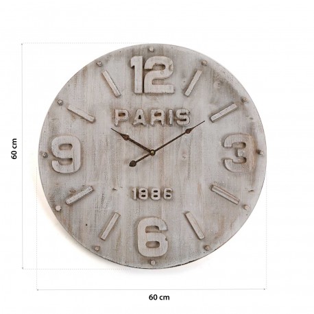 OROLOGIO PARETE LEGNO 60CM