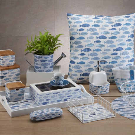 SCATOLA DA TÉ IN LEGNO AQUA