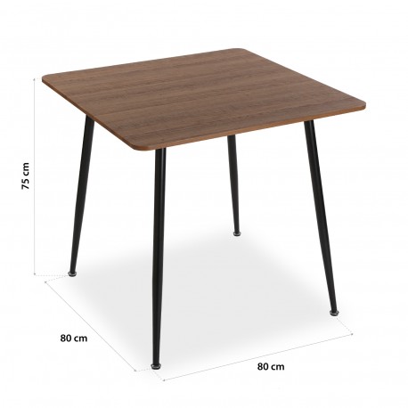 TAVOLO DA PRANZO 80X80 IULIA