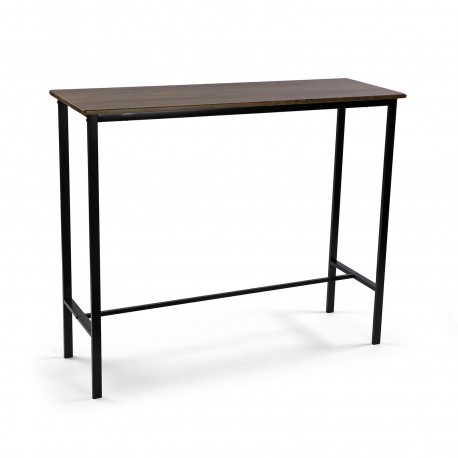 SET TAVOLO/2 SGABELLI SCURO