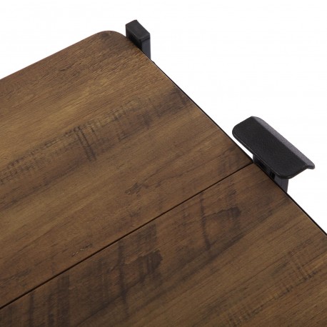 CARRELLO PIEGHEVOLE NERO CON RUOTE