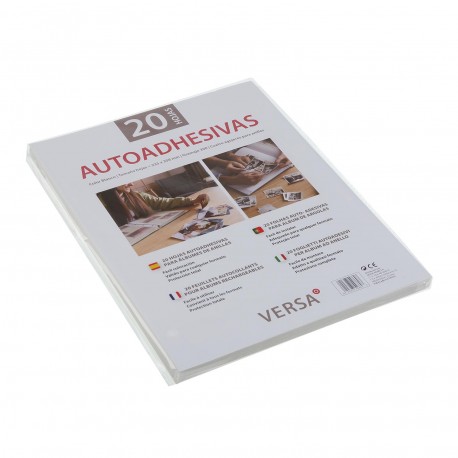 PACCO 20 FOGLI AUTOADESIVI