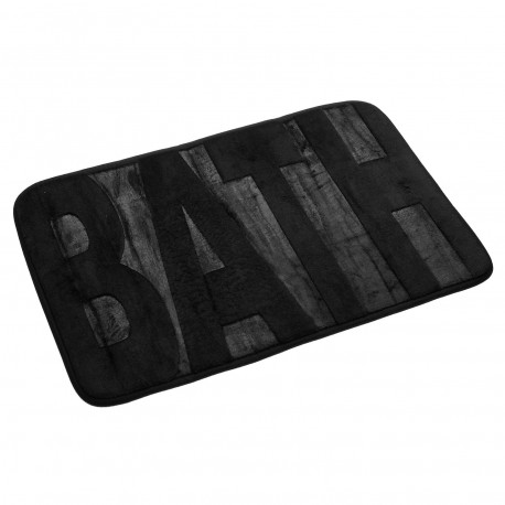 TAPPETO BAGNO NERO "BATH"