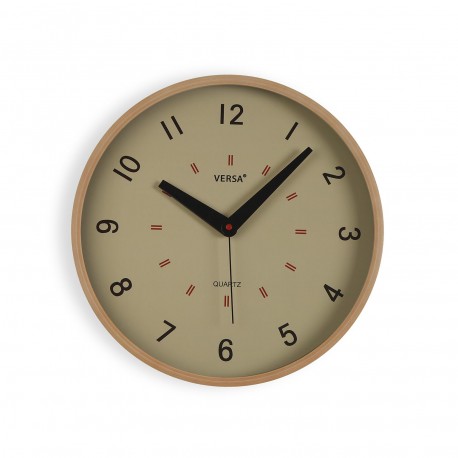 OROLOGIO PARETE BEIGE 30CM