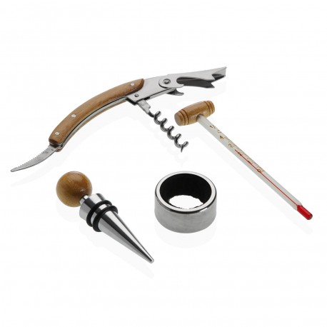 SET VINO 4 ACCESSORI SCACCHI