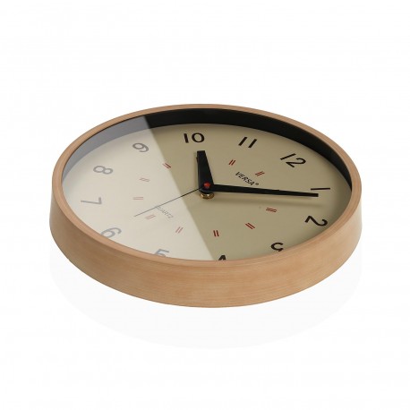 OROLOGIO PARETE BEIGE 30CM