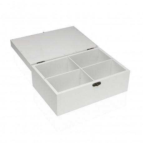 PORTACUCITO BIANCO IN LEGNO