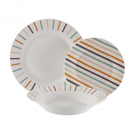 STOVIGLIE 18 PEZZI JASPER