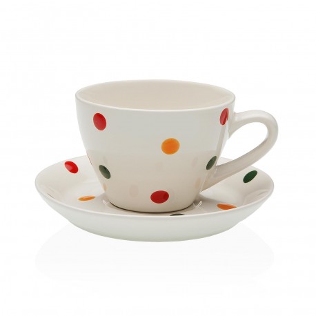 SET 6 TAZZE CAFFÈ PIATTO MELIS