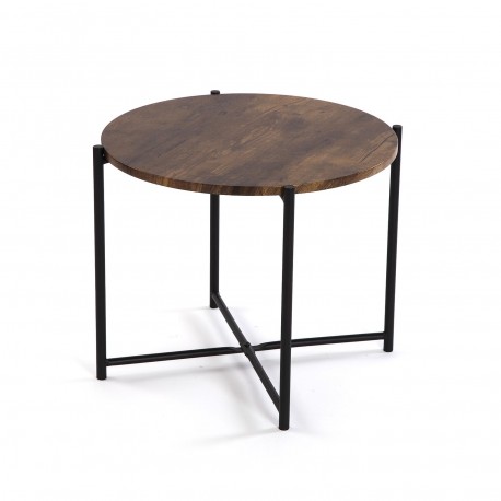 TAVOLINO ROTONDO LEGNO 51x40