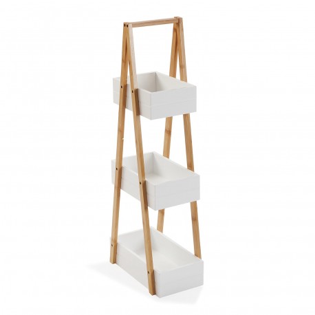 SCAFFALE DA BAGNO CON 3 VASSOI