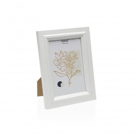 PORTAFOTO LEGNO BIANCO 10 X 15