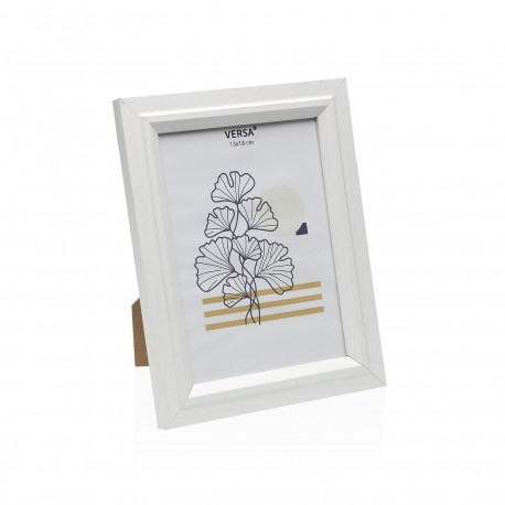 PORTAFOTO LEGNO BIANCO 13 X 18