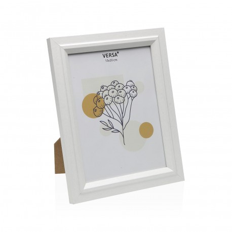 PORTAFOTO LEGNO BIANCO 15 X 20