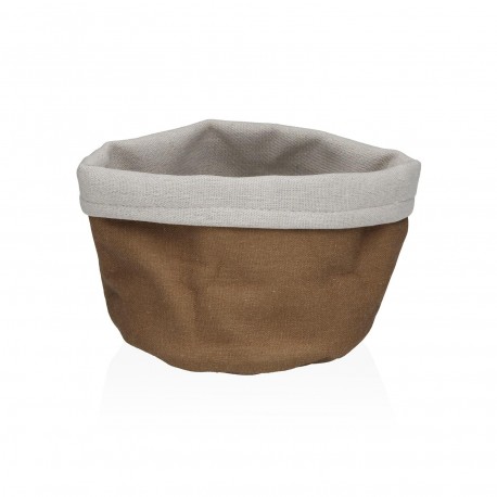 CESTA TESSUTO LIGNE MARRONE