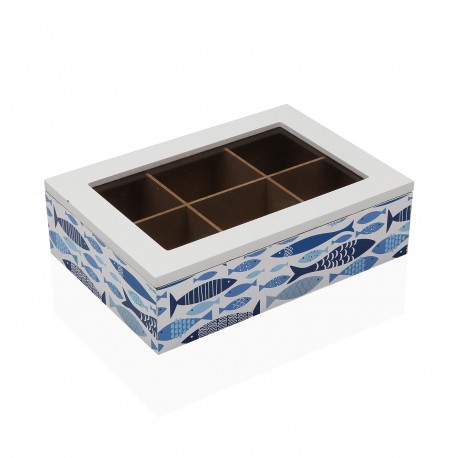 SCATOLA DA TÉ IN LEGNO