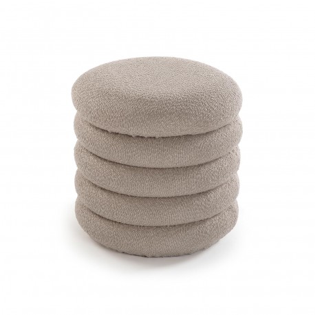 PUFF CON STORAGE MARRONE CHIARO LIRA