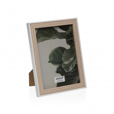PORTAFOTO 13 X 18 LEGNO BIANCO