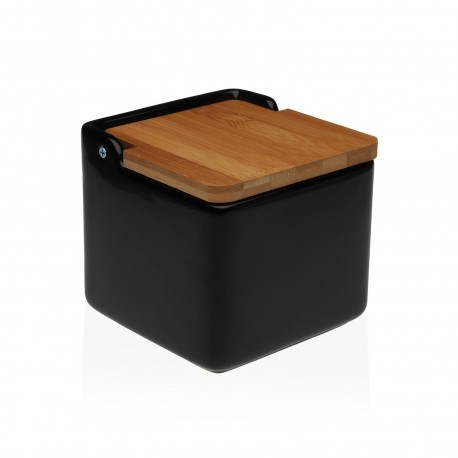 SALIERA COPERCHIO BAMBÙ NERO
