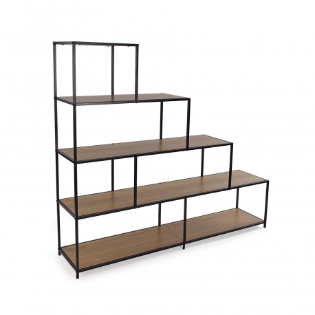 SCAFFALE A GRADINI 4 RIPIANI