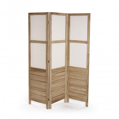 PARAVENTO LEGNO CON FINESTRE OPACHE