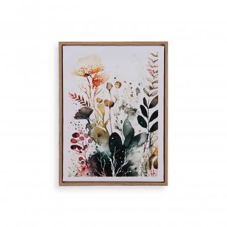 TELA 30 X 40 FIORI ACQUARELLA 3