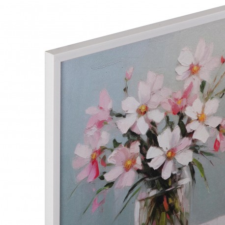 TELA 40 X 40 VASO FIORI