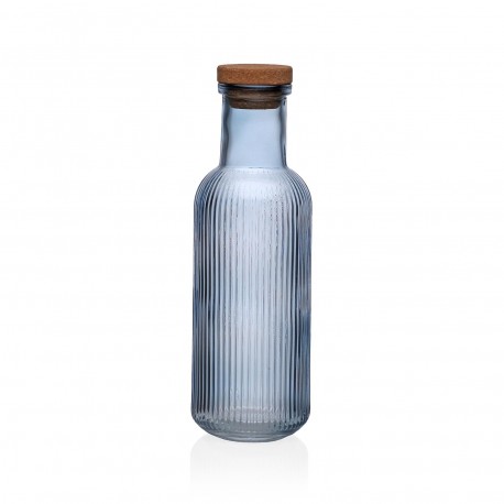 BOTTIGLIA BLU STRISCE 1000ML