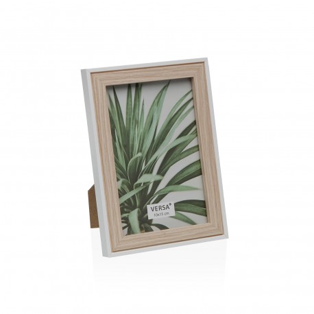 PORTAFOTO 10 X 15 LEGNO BIANCO