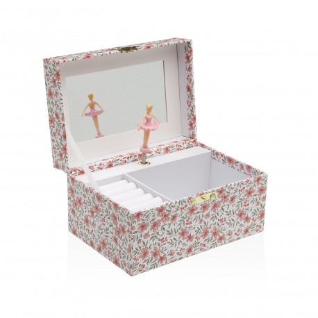 PORTAGIOIE ROSES CON SPECCHIO E BALLERINA