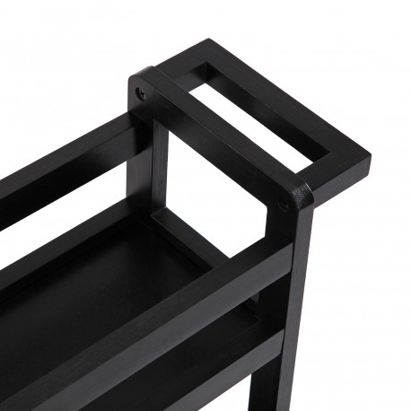 CARRELLO CON RUOTE NERO