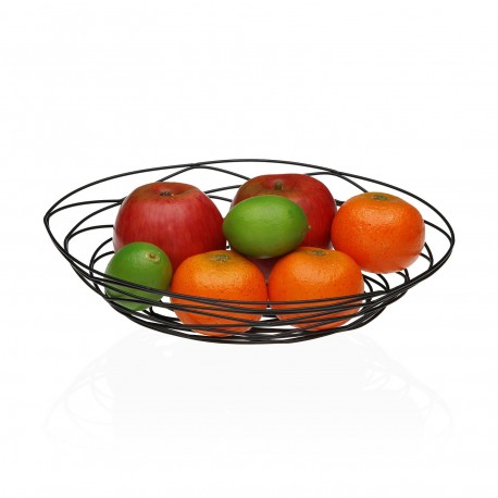 CESTO FRUTTA OVALE NERO