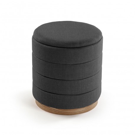 PUFF CON STORAGE GRIGIO