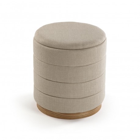 PUFF CON STORAGE BEIGE