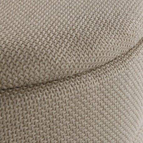 PUFF CON STORAGE BEIGE