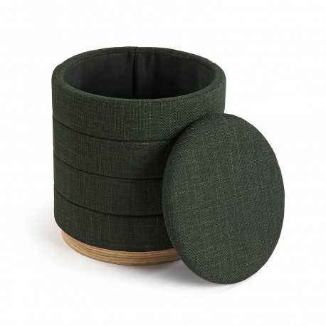 PUFF CON STORAGE VERDE