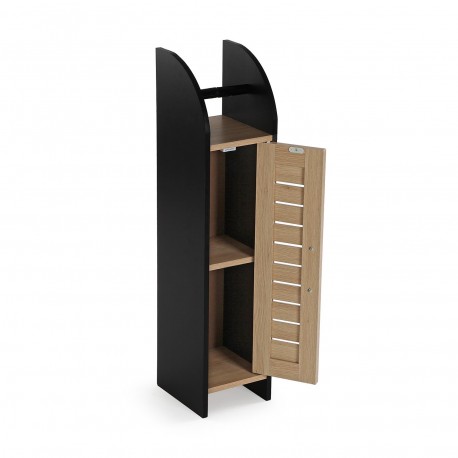 SCAFFALE DA BAGNO ORGANIZZATORE NERO