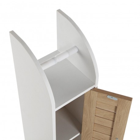SCAFFALE DA BAGNO ORGANIZZATORE BIANCO