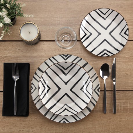 SERVIZIO 18 PEZZI GRIGIO ZEN