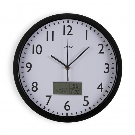 OROLOGIO METEO NERO