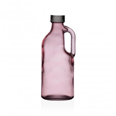 BOTTIGLIA ROSA CON MANICO