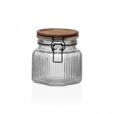 CONTENITORE CON COPERCHIO ACACIA 800ML
